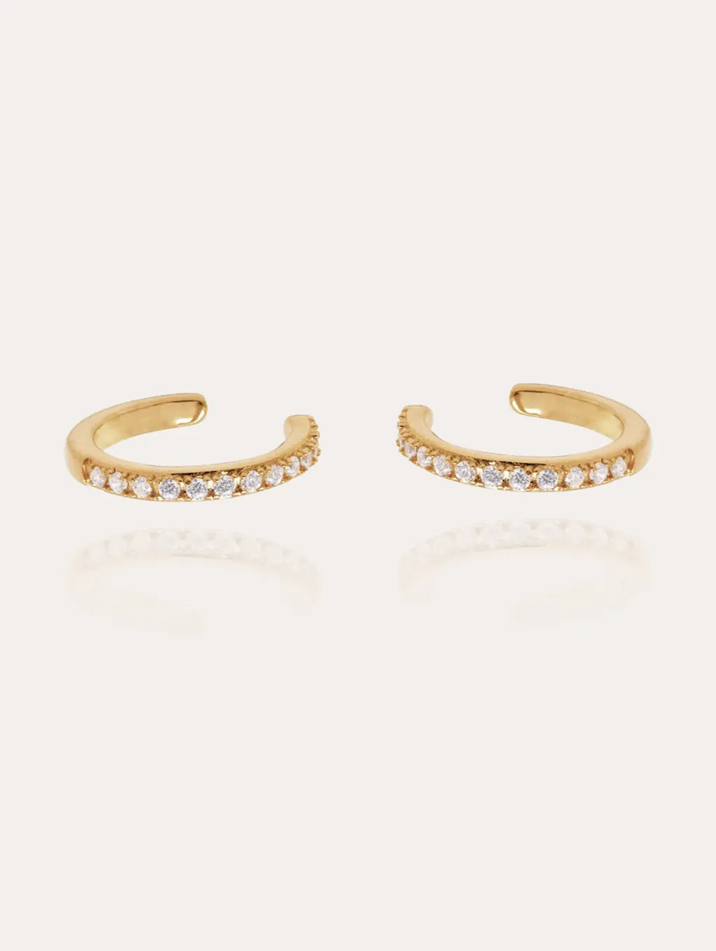 bague oreille dorée paire