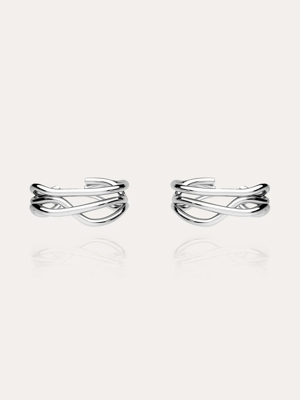 paire bague d'oreille argent bijoux