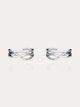 paire bague d'oreille argent bijoux