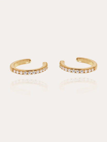 bague oreille dorée paire