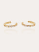 bague oreille dorée paire