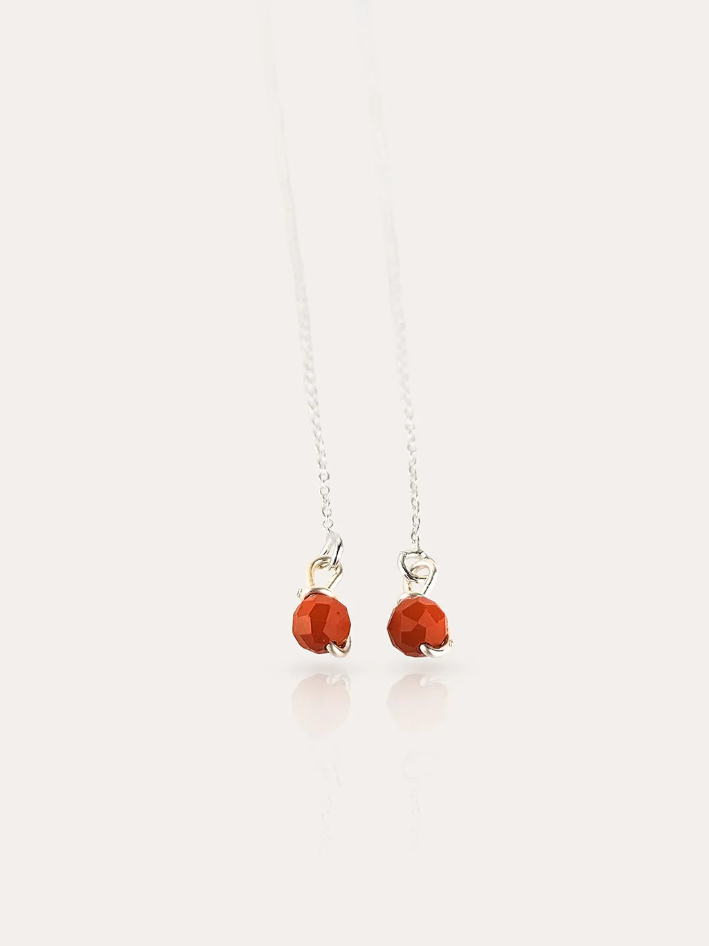 Jaspe rouge paire