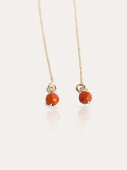 Jaspe rouge paire