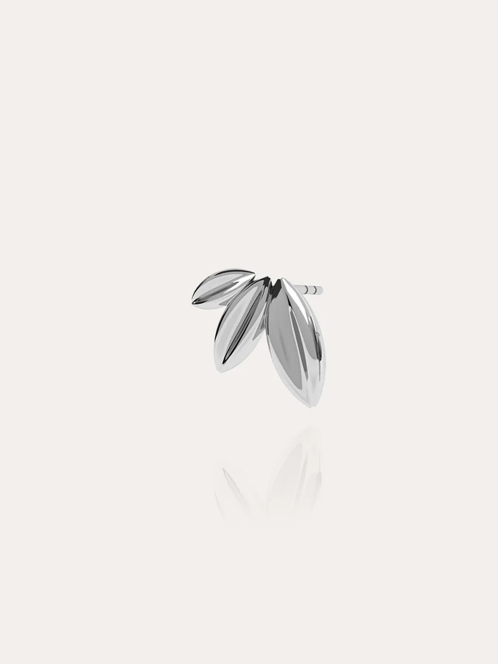boucles d'oreille feuille unité