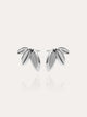 Feuille paire boucle oreille 