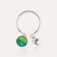 Bague breloque argent