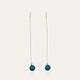 Boucles d'oreilles chaînette