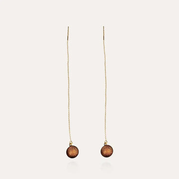 Boucles d'oreilles chaînette