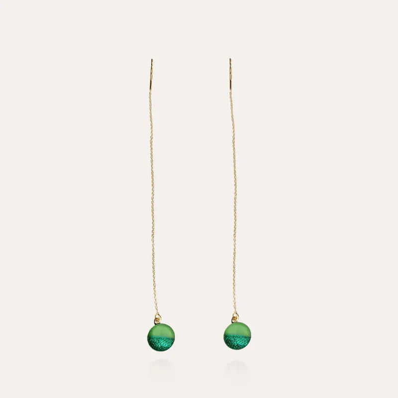 Boucles d'oreilles chaînette