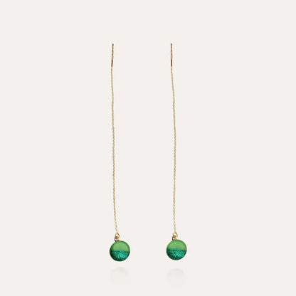 Boucles d'oreilles chaînette