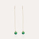 Boucles d'oreilles chaînette