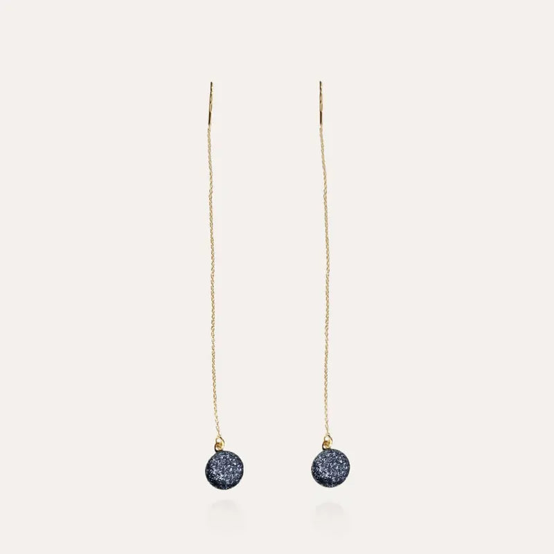 Boucles d'oreilles chaînette