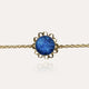 Bracelet fleur perle de verre