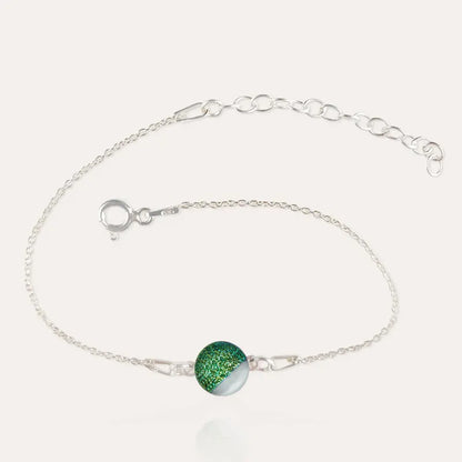 Bracelet pour femme vert orneige