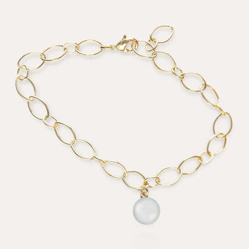 Bracelet pampille en verre