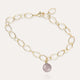 Bracelet pampille en verre