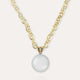 Collier ras de cou perle en verre