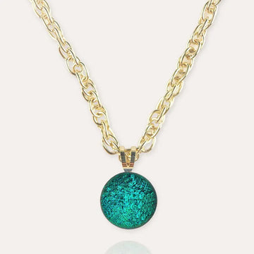 Collier ras de cou perle en verre