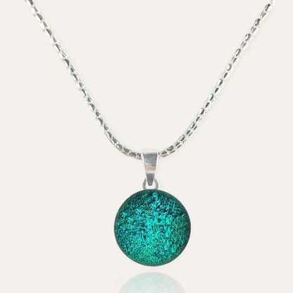 Collier femme original en vert emeria